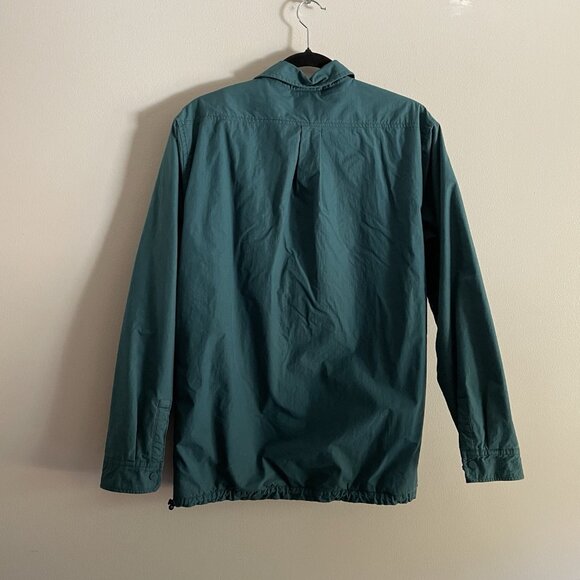 Burton Men S Green Sherpa Fleece Outdoor Winter Snap Front Ridge Lined Shirt - Picture 13 of 15